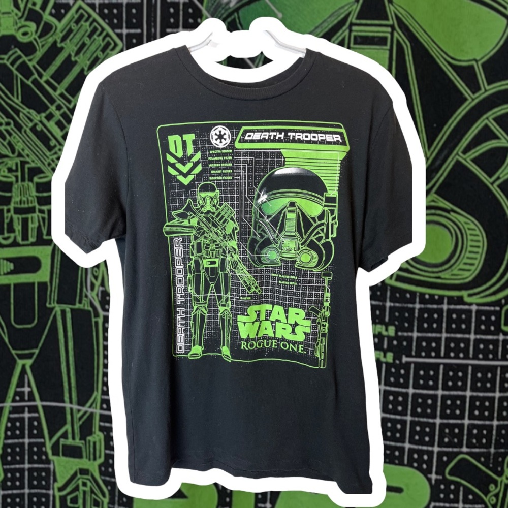 Official Star Wars Dark Side Death Trooper Short Sleeve T-shirt